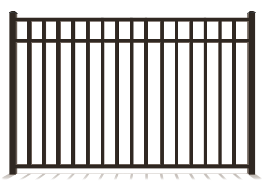 Ornamental Metal 3 Rail Fence Company in  Memphis and Oklahoma City