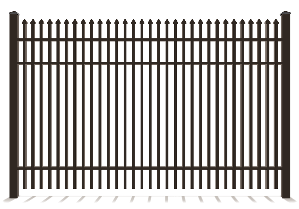 Double Picket Spear Top Fence Company in  Memphis and Oklahoma City