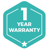 badge showing available fence warranty