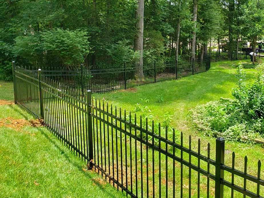 Decorative Fence Example in Desoto County Mississippi