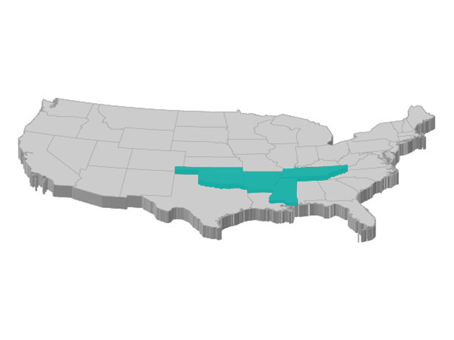 Fence company service area in  Memphis and Oklahoma City